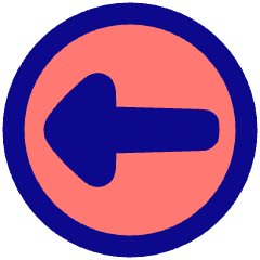 Triangle Arrow Left Circle 1 Icon from Plump Pop Set