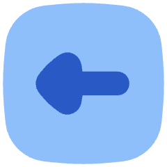 Triangle Arrow Left Square Icon from Flex Flat Set