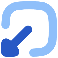Triangle Arrow Minimize Window 1 Icon from Flex Flat Set