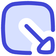 Triangle Arrow Minimize Window 2 Icon from Flex Duo Set