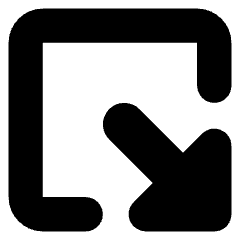 Triangle Arrow Minimize Window 2 Icon from Core Solid Set