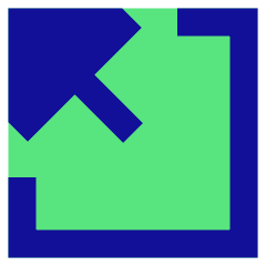 Triangle Arrow Minimize Window 3 Icon from Sharp Pop Set