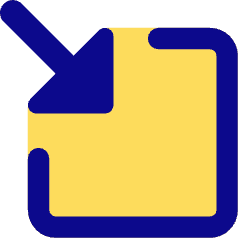 Triangle Arrow Minimize Window 3 Icon from Core Pop Set
