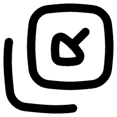 Triangle Arrow Minimize Window 4 Icon from Flex Line Set