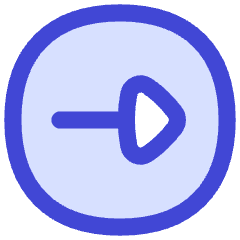 Triangle Arrow Right Circle 1 Icon from Flex Duo Set