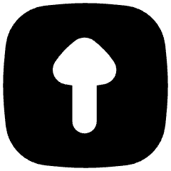 Triangle Arrow Up Square Icon from Flex Solid Set