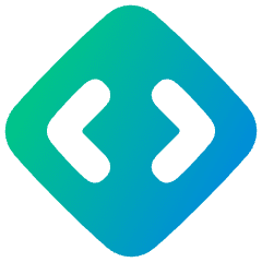 Line Arrow Expand Horizontal Diamond Icon from Plump Gradient Set