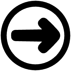 Line Arrow Right Circle 1 Icon from Plump Remix Set