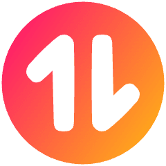 Line Arrow Transfer Vertical Circle 1 Icon from Plump Gradient Set