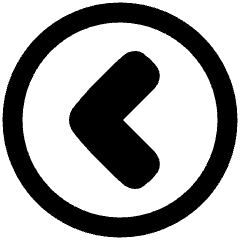 Tailless Line Arrow Left Circle Icon from Plump Remix Set