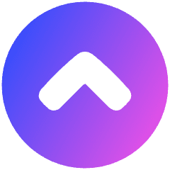 Tailless Line Arrow Up Circle Icon from Plump Gradient Set