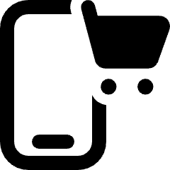 Phone Action Cart Icon from Ultimate Bold Set