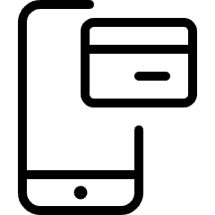 Phone Action Credit Card 1 Icon from Ultimate Light Set