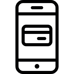 Phone Action Credit Card Icon from Ultimate Light Set