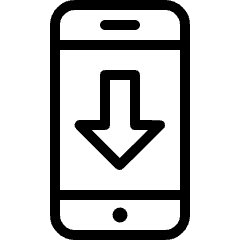 Phone Action Download Icon from Ultimate Light Set