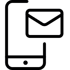 Phone Action Email 1 Icon from Ultimate Light Set