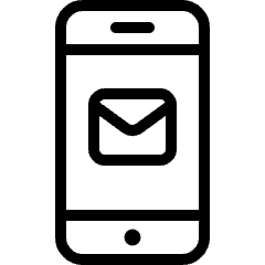 Phone Action Email Icon from Ultimate Light Set