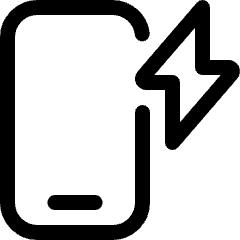 Phone Action Flash Icon from Ultimate Regular Set