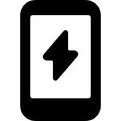 Phone Action Flash Icon from Ultimate Bold Set