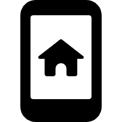 Phone Action Home Icon from Ultimate Bold Set