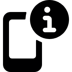Phone Action Information 1 Icon from Ultimate Bold Set
