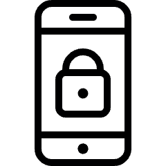 Phone Action Lock Icon from Ultimate Light Set