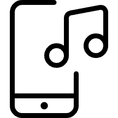 Phone Action Music 1 Icon from Ultimate Light Set