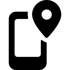 Phone Action Navigation Pin 1 Icon from Ultimate Bold Set