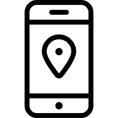 Phone Action Navigation Pin Icon from Ultimate Light Set