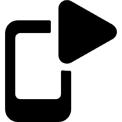 Phone Action Play 1 Icon from Ultimate Bold Set
