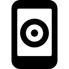 Phone Action Record Icon from Ultimate Bold Set