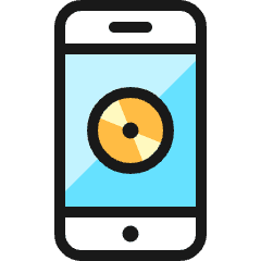 Phone Action Record Icon from Ultimate Colors Set
