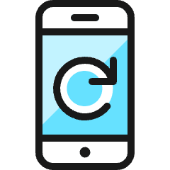 Phone Action Refresh Icon from Ultimate Colors Set