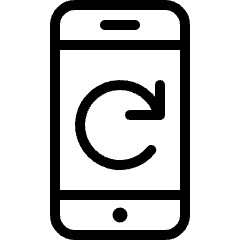 Phone Action Refresh Icon from Ultimate Light Set