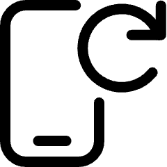 Phone Action Refresh Icon from Ultimate Regular Set