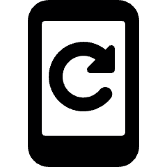 Phone Action Refresh Icon from Ultimate Bold Set