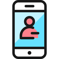 Phone Action Remove User Icon from Ultimate Colors Set