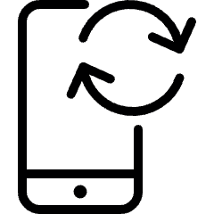 Phone Action Sync 1 Icon from Ultimate Light Set