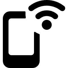 Phone Action Wifi 1 Icon from Ultimate Bold Set