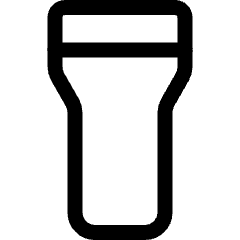 Phone Flash Light Icon from Ultimate Regular Set