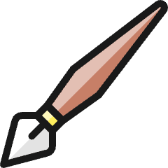 Content Ink Pen Icon from Ultimate Colors Set