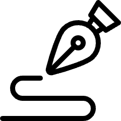 Content Ink Pen Write Icon from Ultimate Light Set