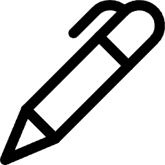 Content Pen 3 Icon from Ultimate Regular Set