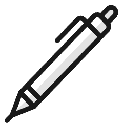 Content Pen 4 Icon from Ultimate Colors Set