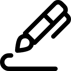 Content Pen Write 1 Icon from Ultimate Regular Set
