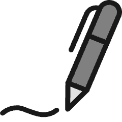 Content Pen Write 1 Icon from Ultimate Colors Set