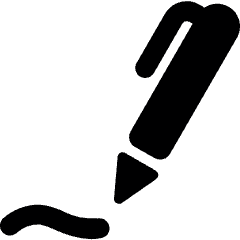 Content Pen Write 1 Icon from Ultimate Bold Set