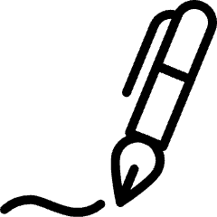 Content Pen Write 3 Icon from Ultimate Light Set