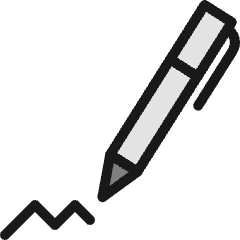 Content Pen Write Icon from Ultimate Colors Set