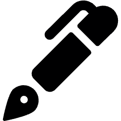 Content Pen Icon from Ultimate Bold Set